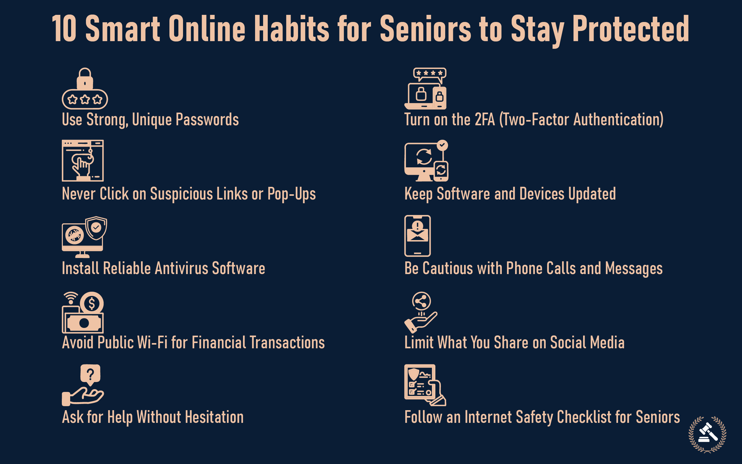 10 smart online habits for seniors to stay protected