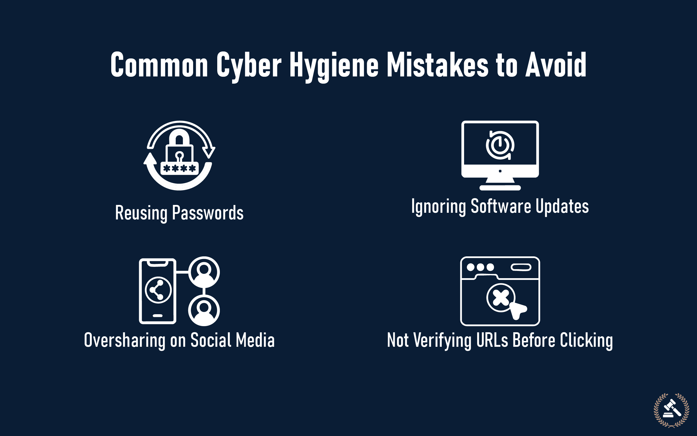 common cyber hygiene mistakes to avoid