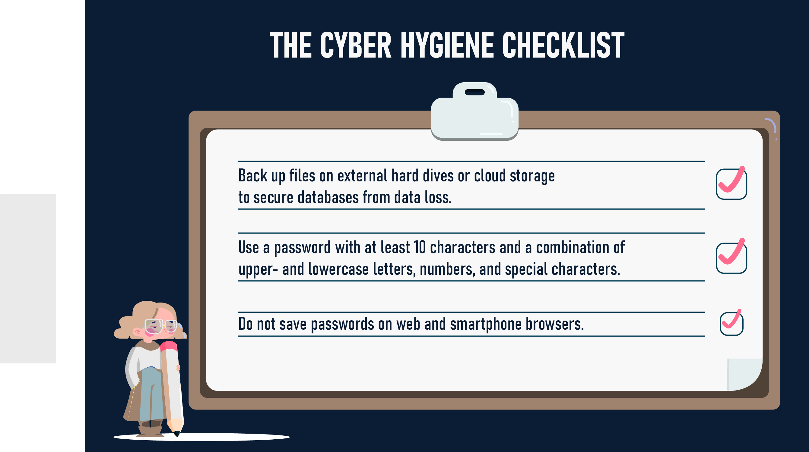 the cyber hygiene checklist