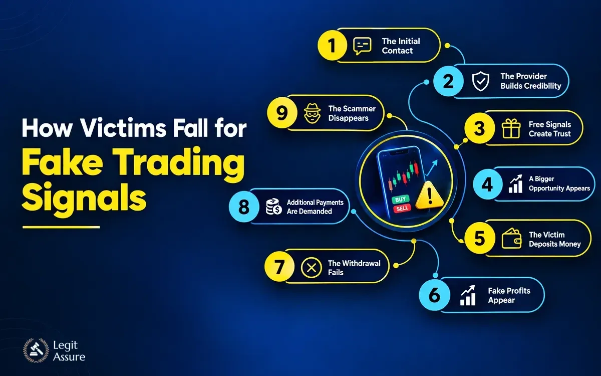 How Victims Fall for Fake Trading Signals