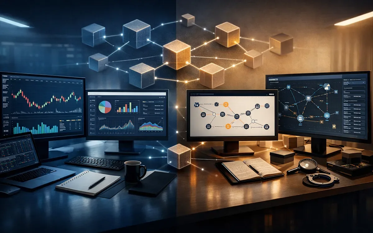 Difference between Blockchain Analytics and Blockchain Intelligence Explained